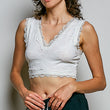 Load image into Gallery viewer, Lace Trim Crop Cami
