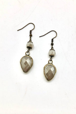 Auora Antique Gem Earrings