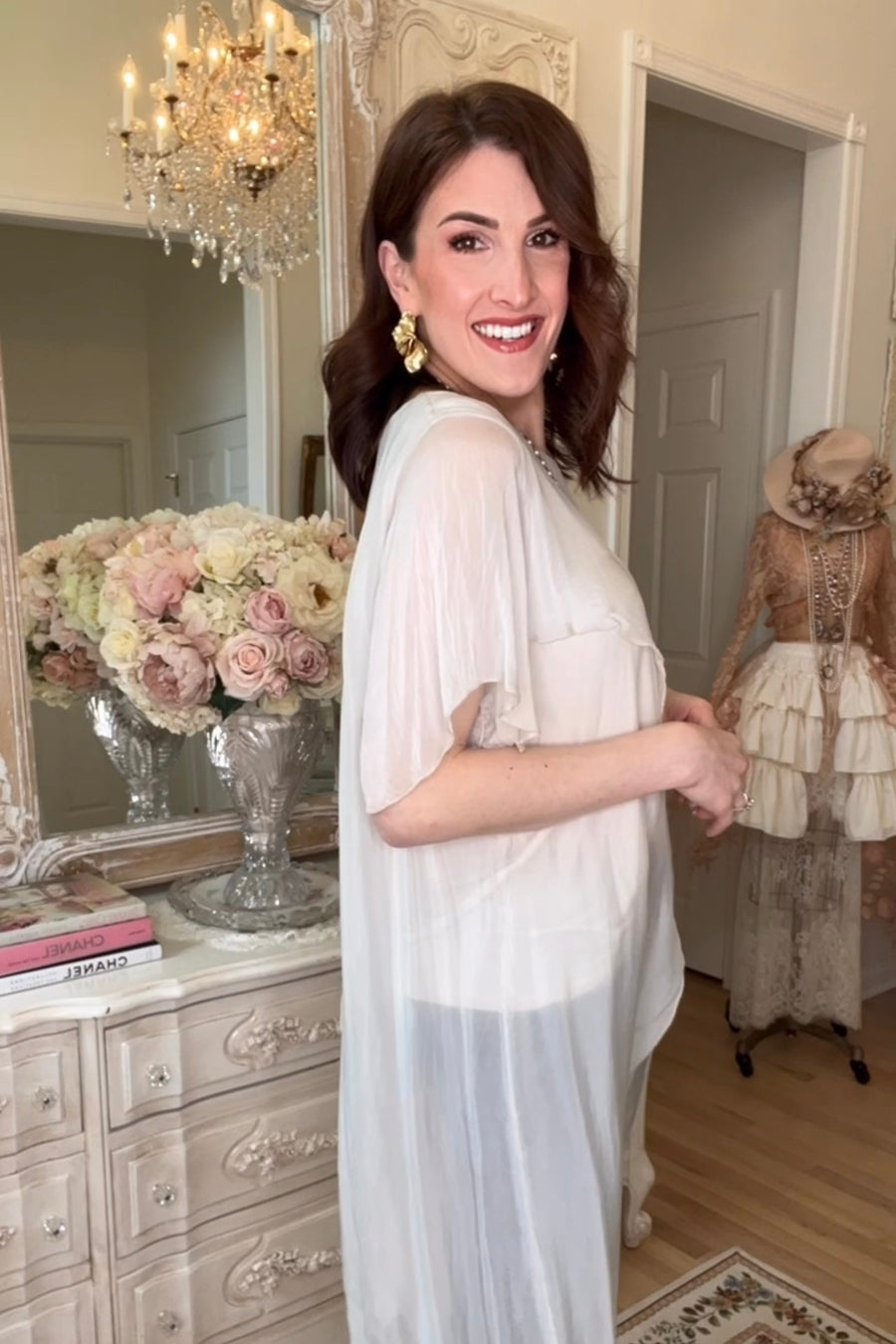 Silk Elegance Italian Blouse