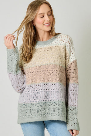 Pastel Nepoleon Sweater