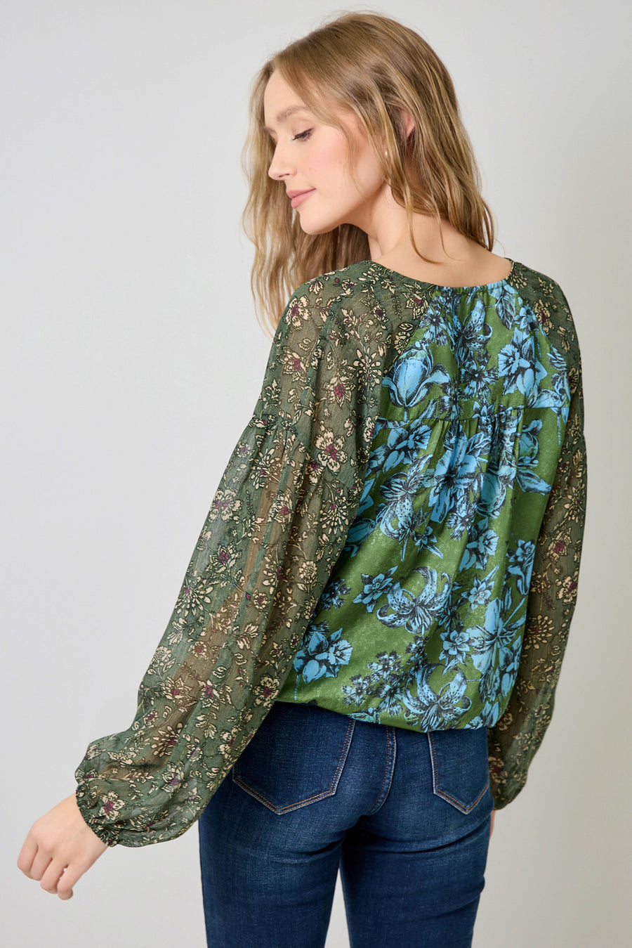 Green Gaze Top