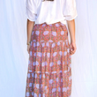 Load image into Gallery viewer, Tiered Cotton Skirt
