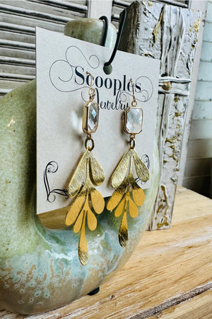 Golden Willow Earrings