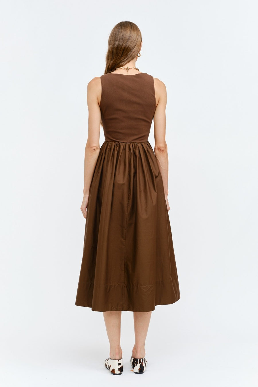 Bessette Brown Dress