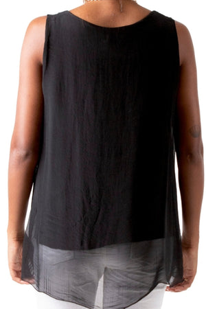 Sleek Silk Top