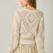 Load image into Gallery viewer, Crochet Knit Cardigan
