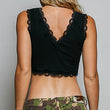 Load image into Gallery viewer, Lace Trim Crop Cami
