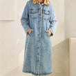 Load image into Gallery viewer, Teddy Denim Jacket
