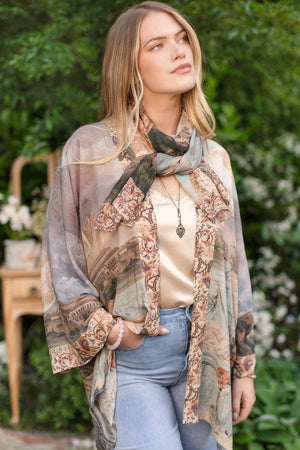 Gentle Breath of the Moon Scarf