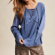 Load image into Gallery viewer, Blue Haze Lace Shirt
