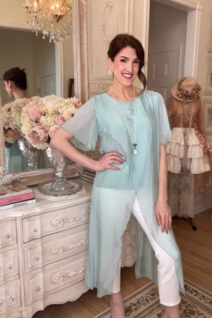Silk Elegance Italian Blouse