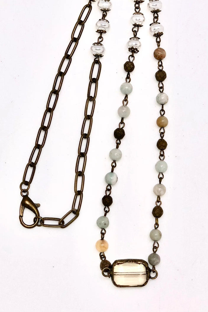 Amazonian Glass Necklace