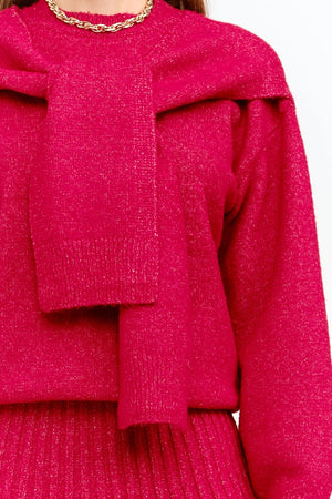 Polo Match Shrug Sweater