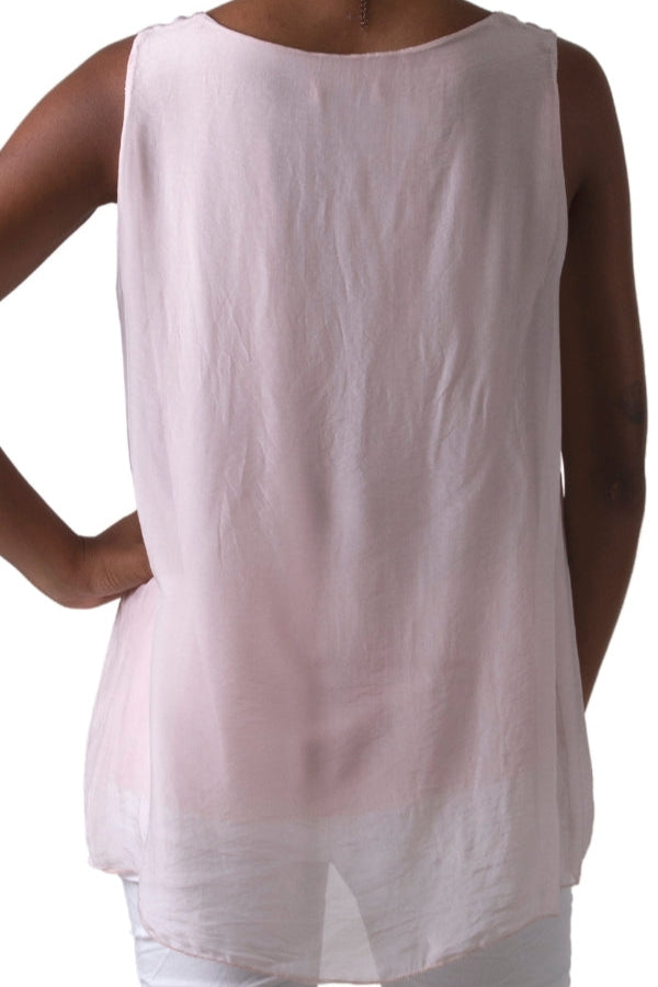 Sleek Silk Top