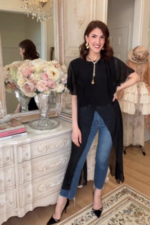 Silk Elegance Italian Blouse
