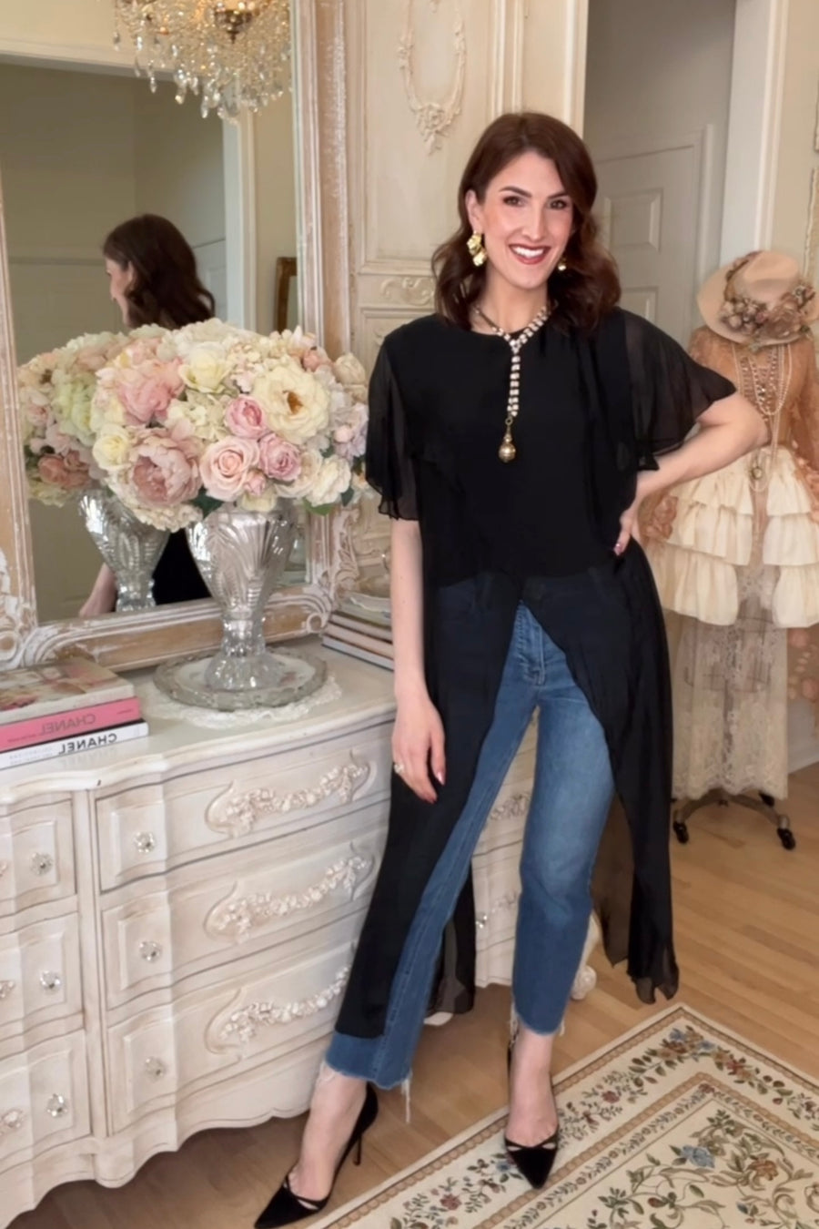 Silk Elegance Italian Blouse