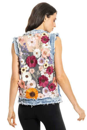 Wildest Fantasy Floral Vest
