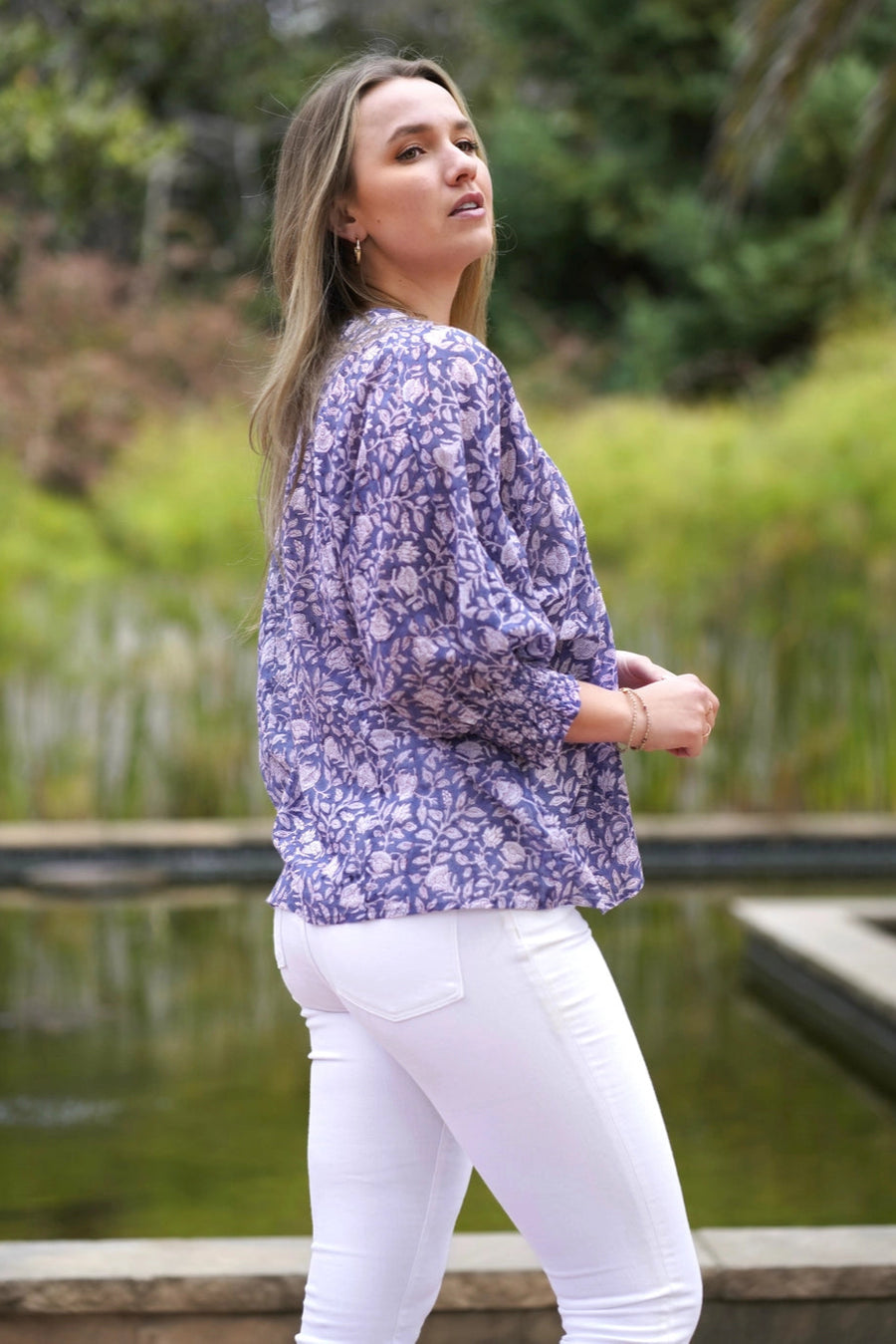 Melina Petal Pop Top