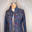 Load image into Gallery viewer, Denim Floral Reversible Jacket
