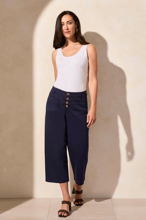 Harbor Breeze Wide-Leg Crop Jeans