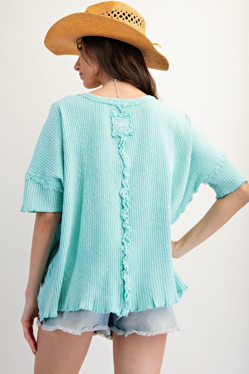 Cool Vibes Rib Tunic Tee