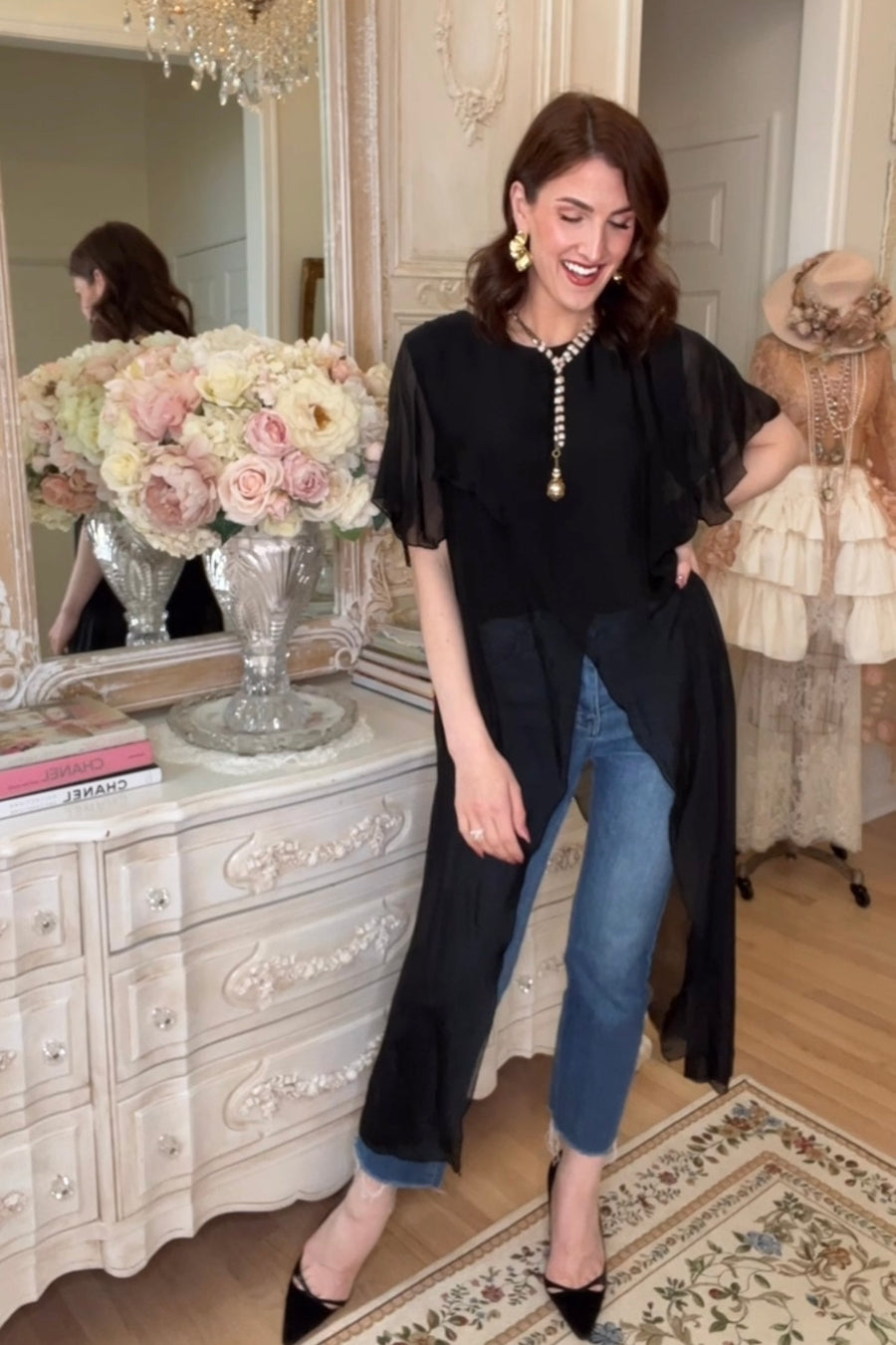 Silk Elegance Italian Blouse