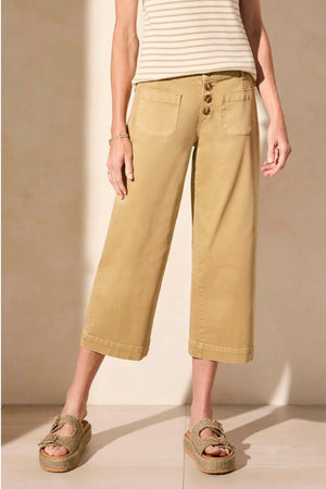 Harbor Breeze Wide-Leg Crop Jeans
