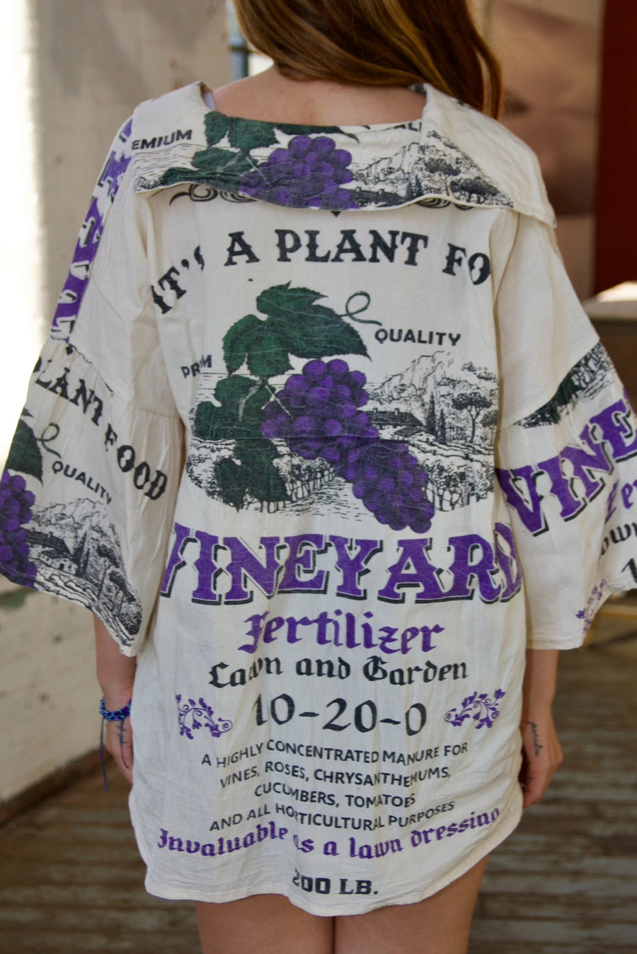 Vintage Fashioned Flair Top