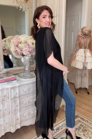 Silk Elegance Italian Blouse