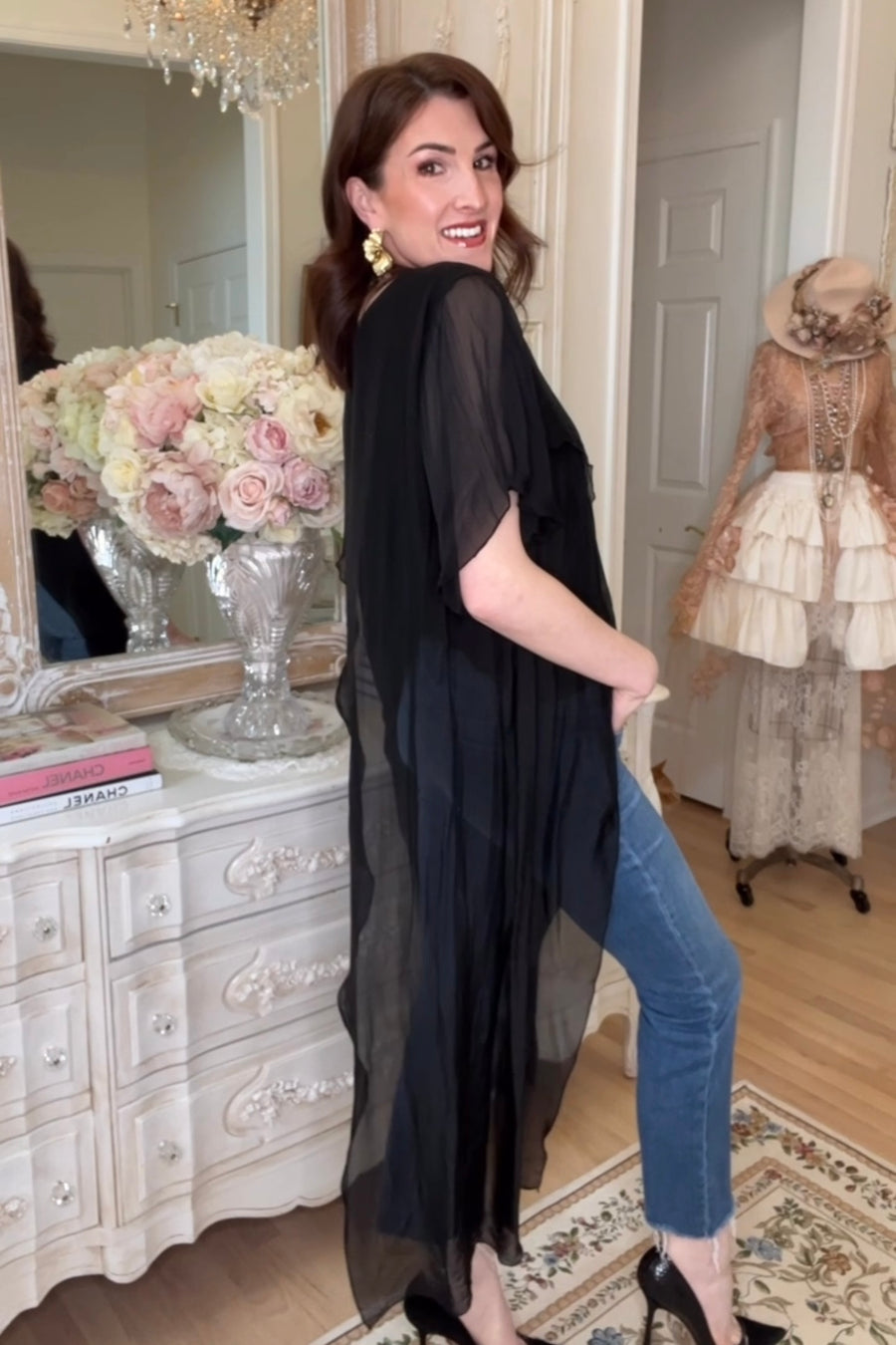 Silk Elegance Italian Blouse