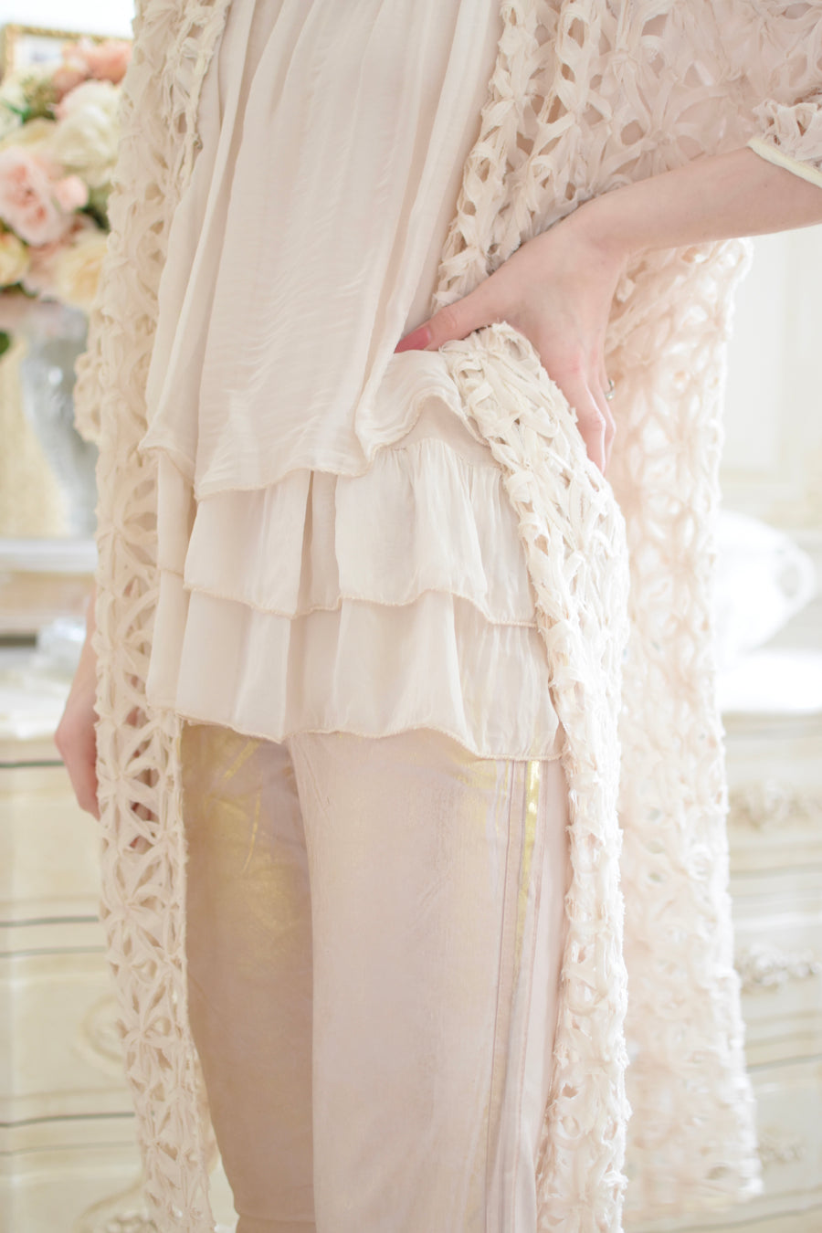 Exquisite Crochet Cardigan