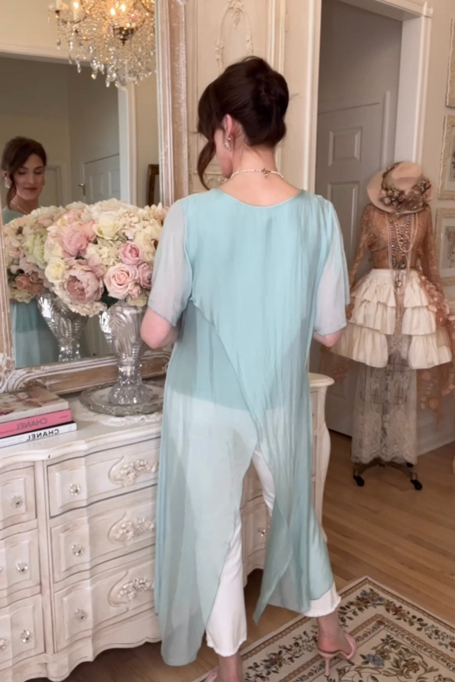 Silk Elegance Italian Blouse