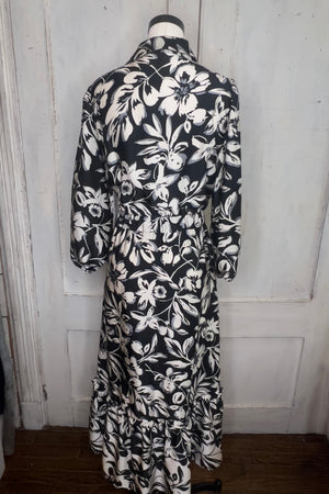 Blooming Dusk Twilight Maxi Dress