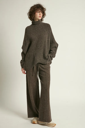 Knit Notch Pullover