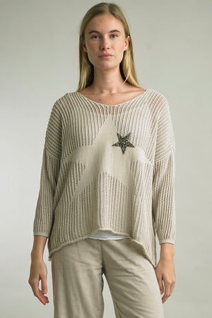 Celestial Breeze Knit Sweater