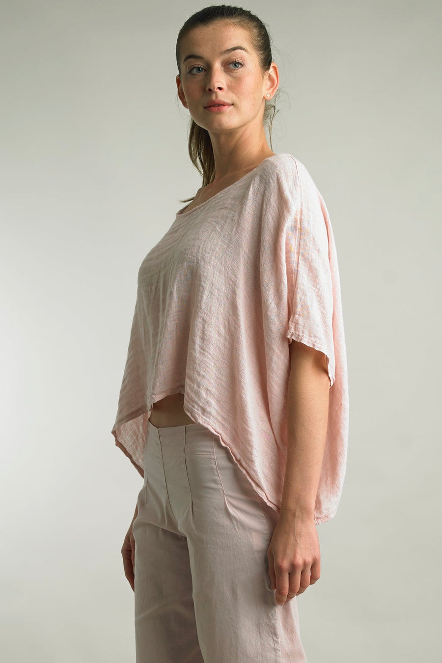 Amalfi Breeze Linen Top