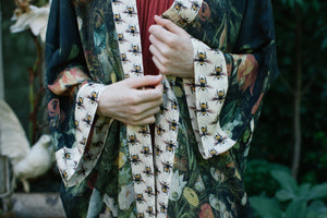 I Dream In Flowers Kimono Duster