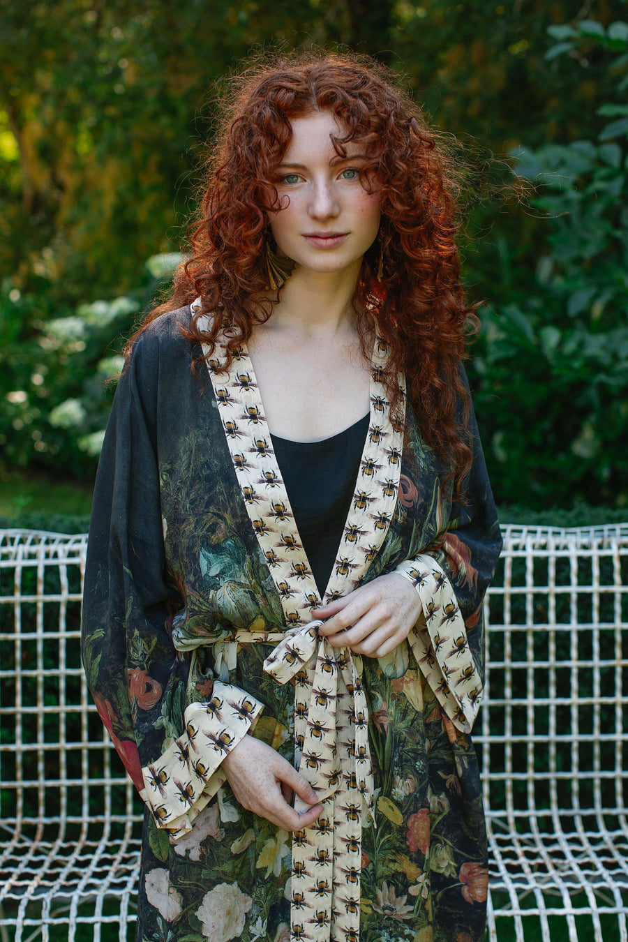 I Dream In Flowers Kimono Duster
