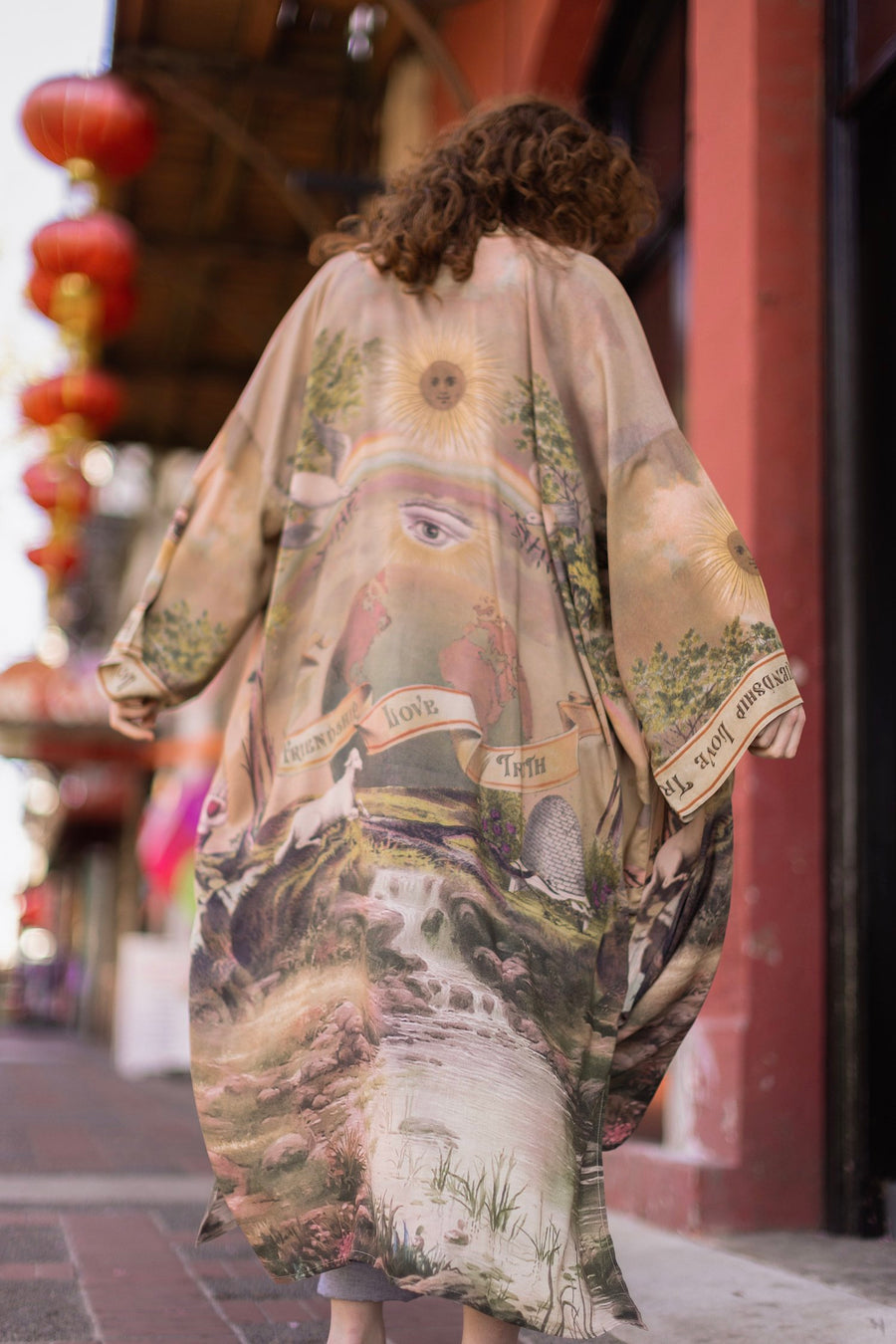 Friendship Love & Truth Kimono