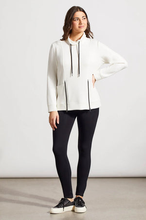 Supreme Soft Pullover W/ Double Zip Detail