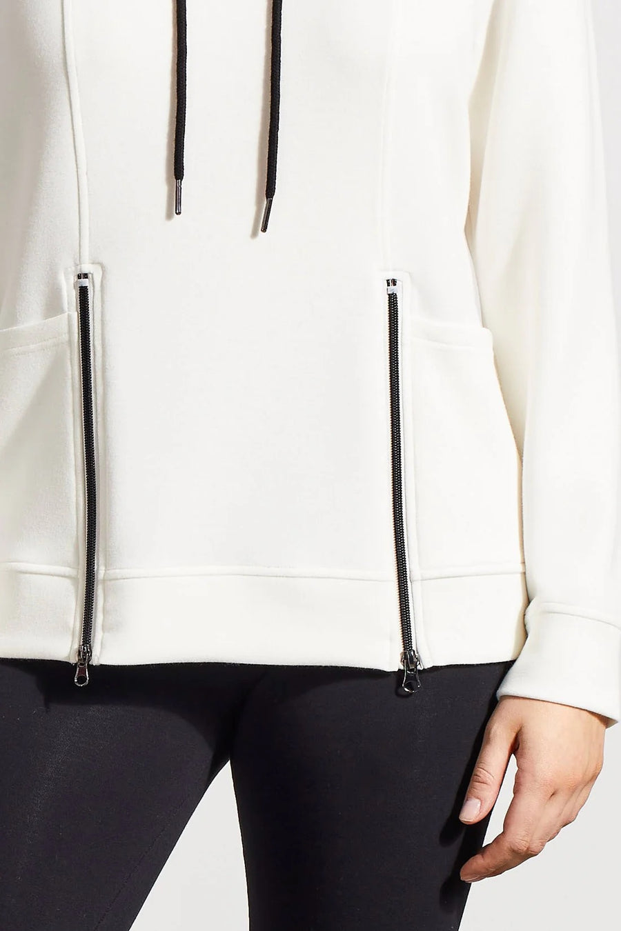 Supreme Soft Pullover W/ Double Zip Detail
