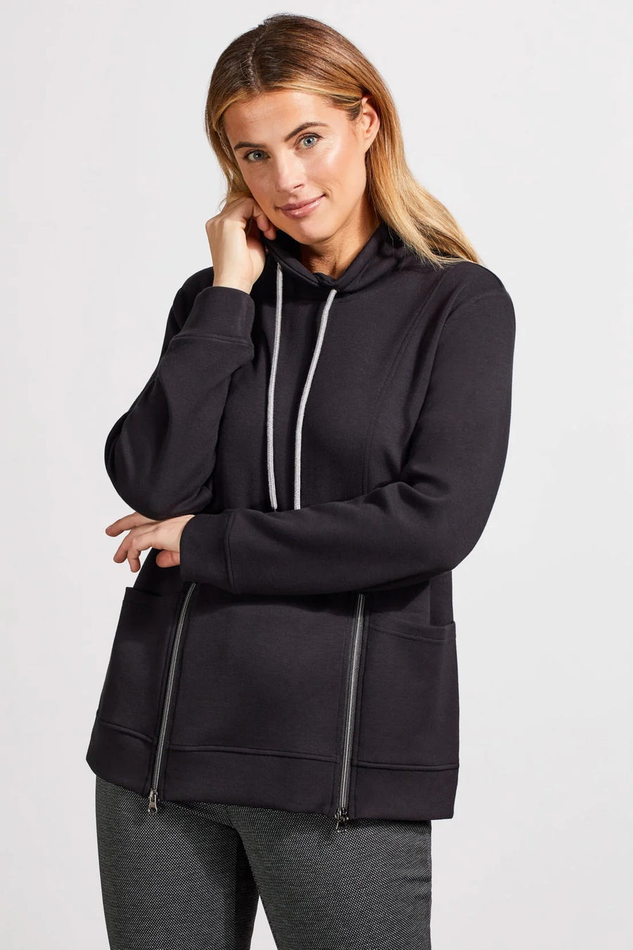 Supreme Soft Pullover W/ Double Zip Detail