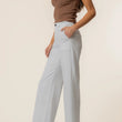 Load image into Gallery viewer, White Meg Hi Rise Wide Leg
