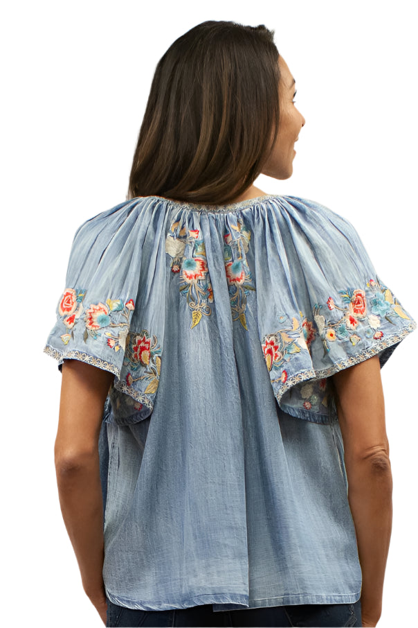 Bluebird Bloom Blouse