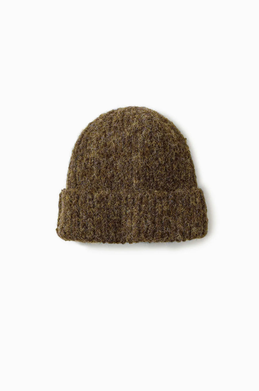 Fuzzy Ribbed Beanie