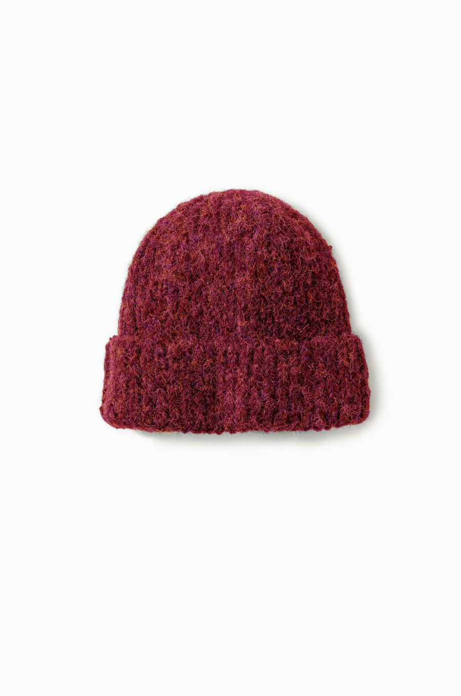 Fuzzy Ribbed Beanie