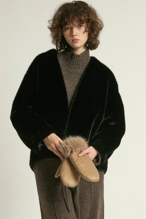 Fur Relaxed Jacket