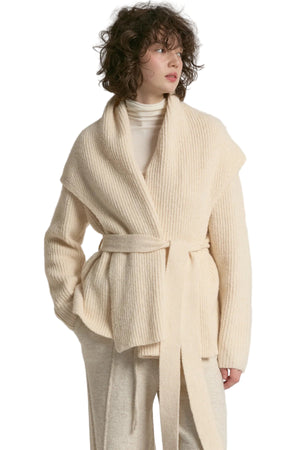 Shawl Belted Cardigan