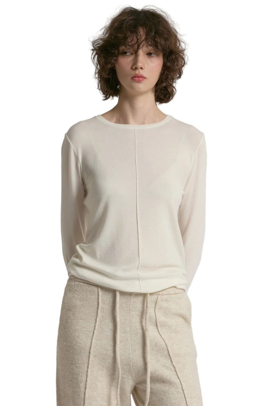 Front Seam Long Sleeve