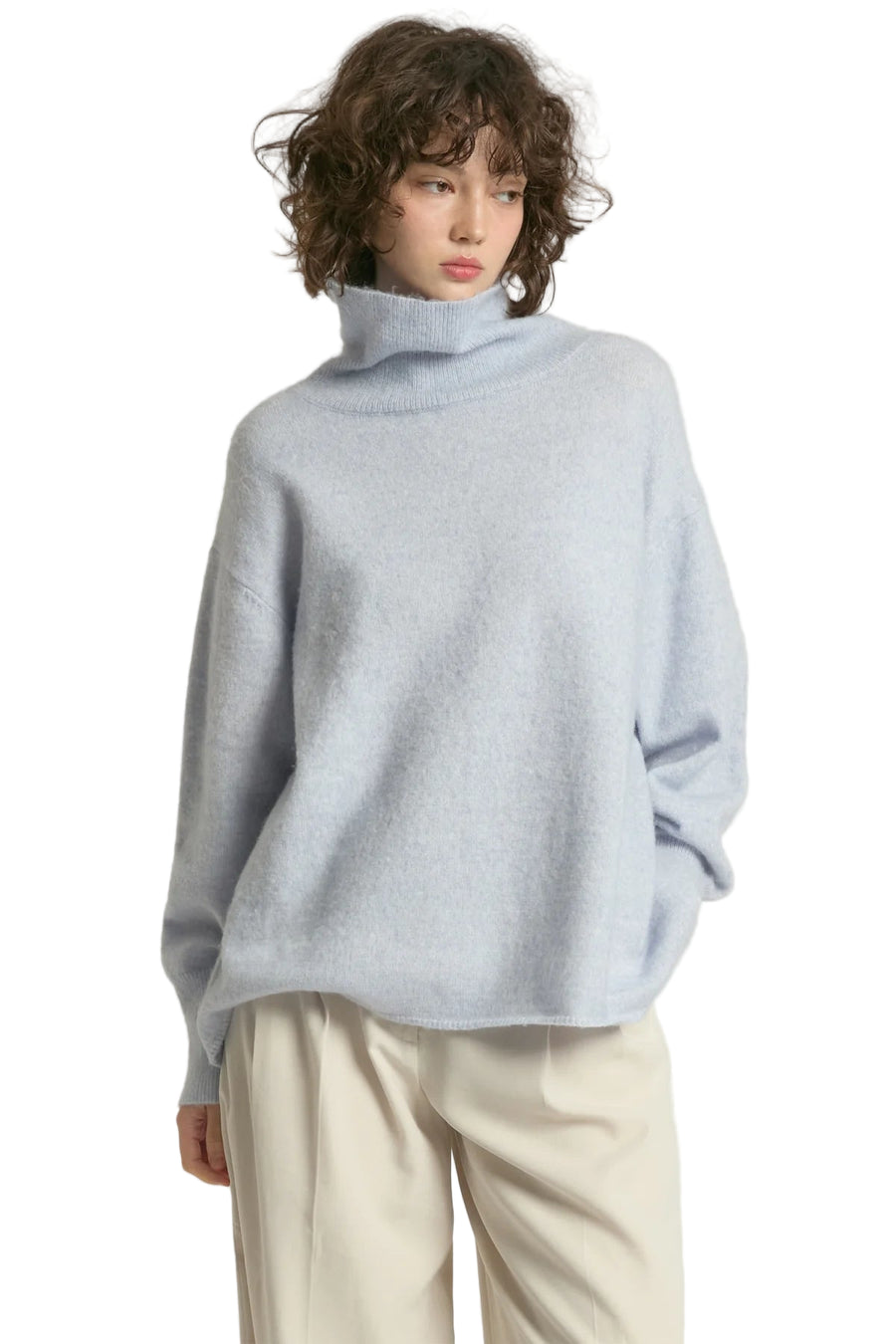 Slouch Turtleneck Sweater